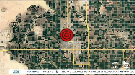 Series of earthquakes reported near El Centro